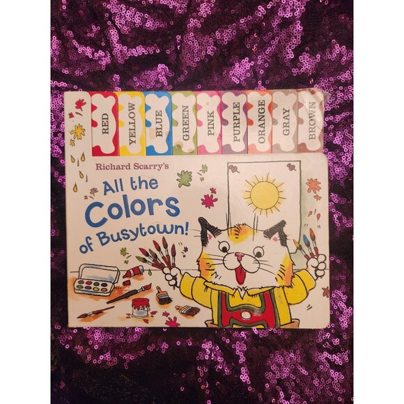 Richard Scarrys All The Colors of Busytown Book - Picture 1 of 2